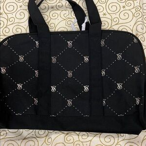 Stylish Black VS Tote Bag